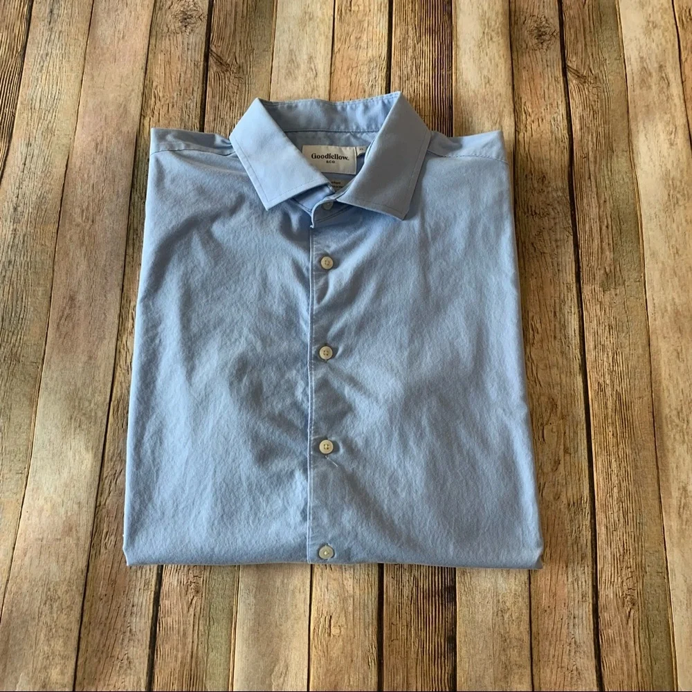 Goodfellow & Co mens long sleeve button down shirt | size Extra Large